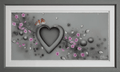 Kealey Farmer art print titled "I'll Bring You Flowers" featuring vibrant floral illustrations on a white background.