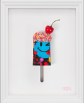 Colorful Dotty Urban Melt No.2 art piece by Dotty featuring vibrant abstract shapes and bold patterns.