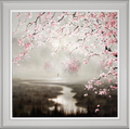 John Waterhouse art titled Out In Nature, featuring a detailed nature scene with trees and outdoor scenery.