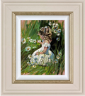 Sherree Valentine Daines Daisy Delight art showcasing vibrant daisies in a colorful, detailed floral illustration.