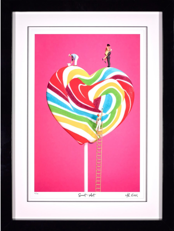 Screenshot of a Sweet Art piece by Mr Kuu, showcasing colorful, creative artwork with vibrant details and artistic design.