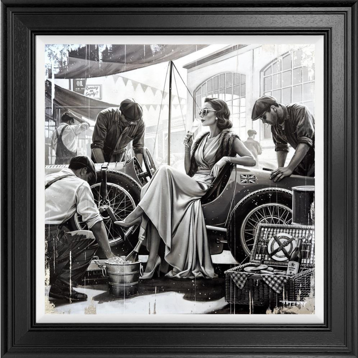 Pit Stop - Canvas