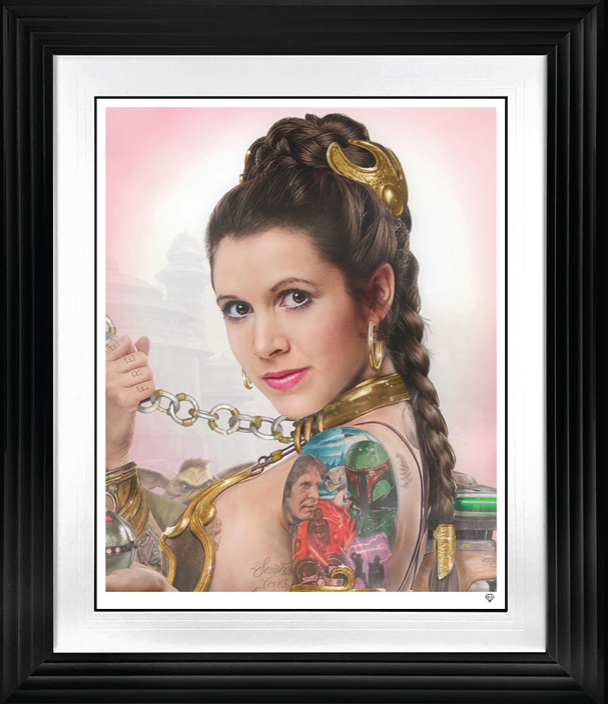 JJ Adams | Slave Leia Tattoo