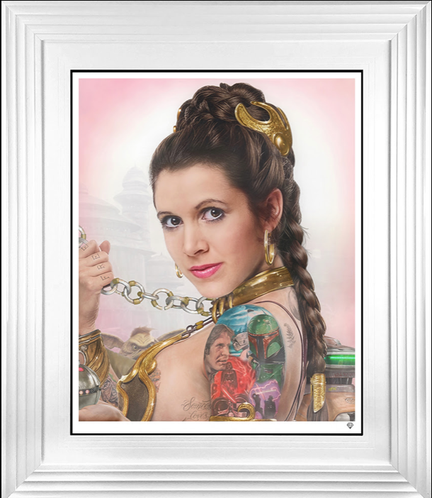 JJ Adams | Slave Leia Tattoo
