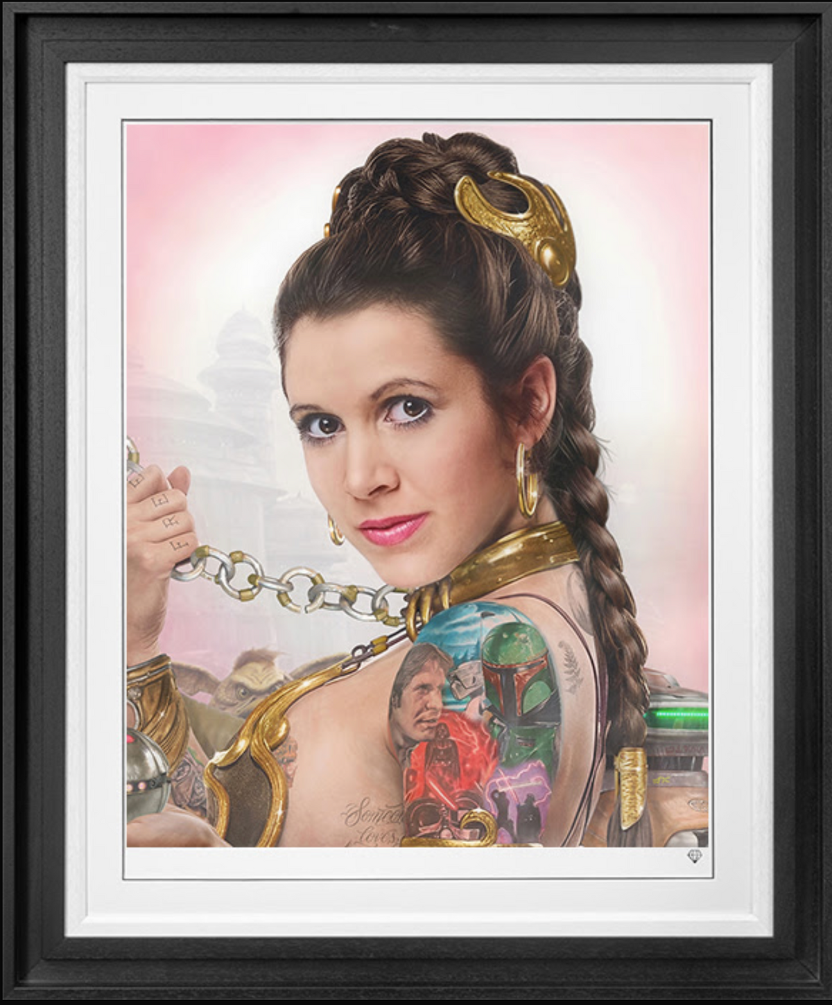 JJ Adams | Slave Leia Tattoo