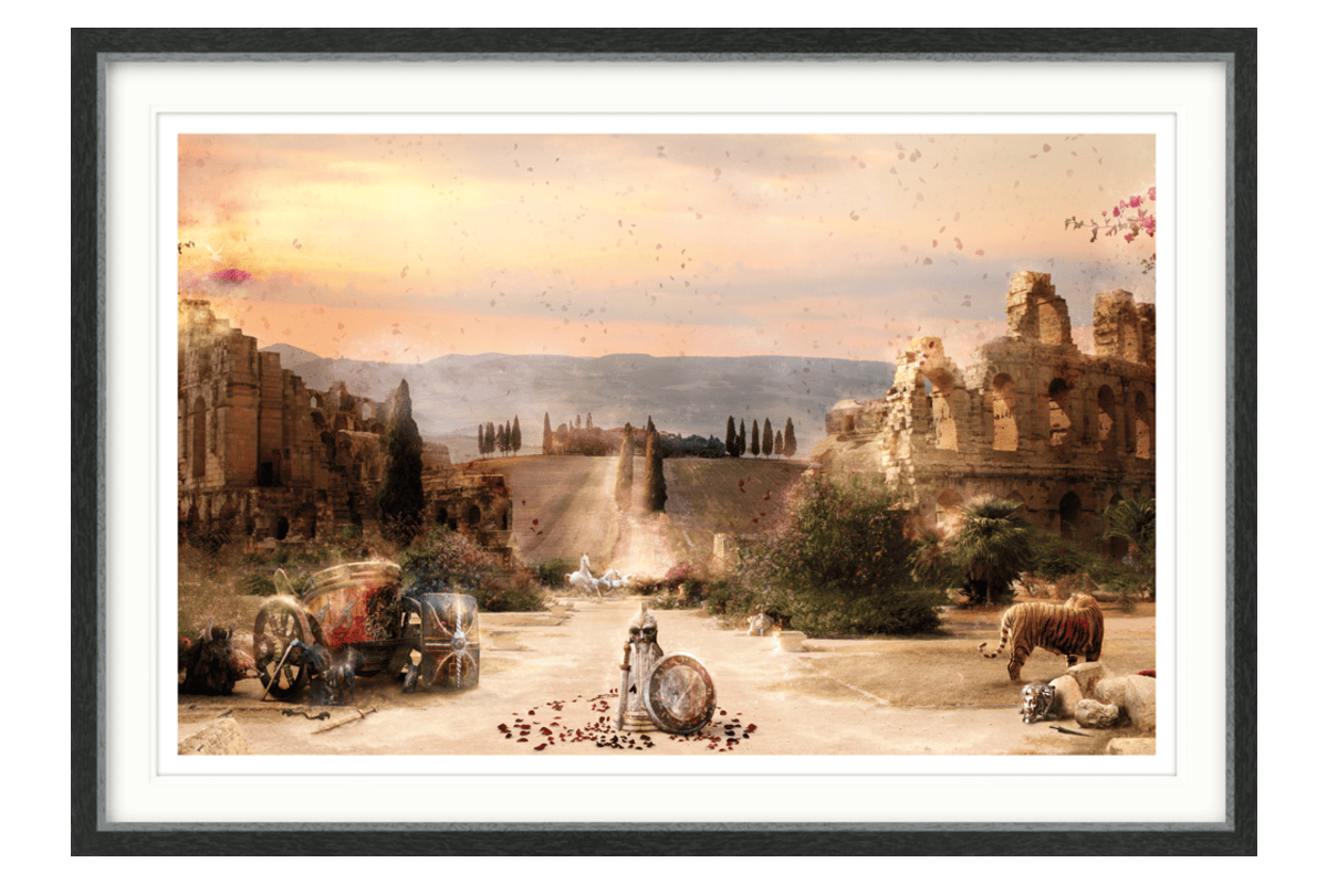 Mark Davies | Strength & Honour (Gladiator) Canvas