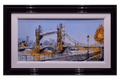 Simon Wright art print of Tower Bridge, showcasing a detailed and colorful depiction of London's iconic bridge.