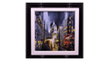 Simon Wright art print titled Saint Paul's at Night, featuring a detailed nighttime cityscape of Saint Paul's Cathedral.