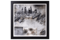 Jackson City Smoke art print featuring urban cityscape with smoky atmosphere, designed by Jackson for modern city-inspired decor.