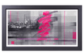 Jackson Smoke & Neon art print featuring vibrant smoke and neon colors, showcasing abstract, modern artwork by Jackson.